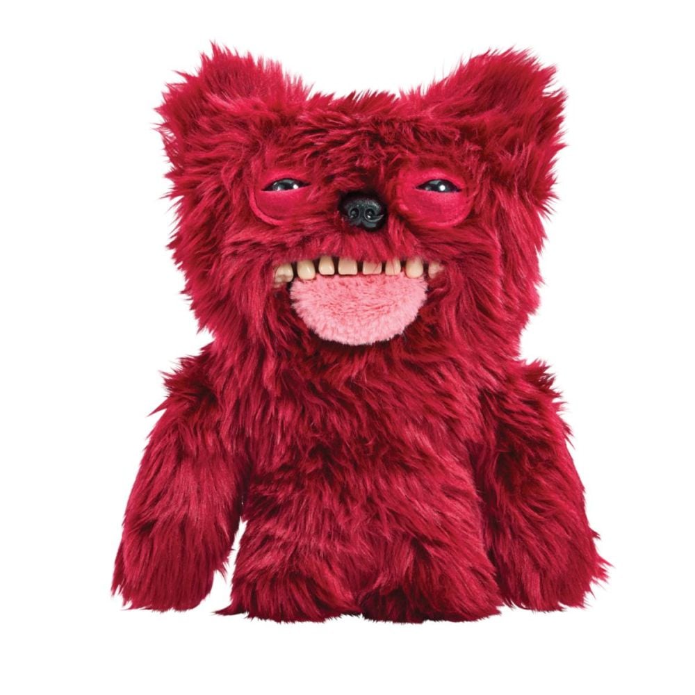 Jucarie de plus, Fuggler, Hairy Fuggs, Sir Belch, Hairy Tongue, Red, S1, 22 cm