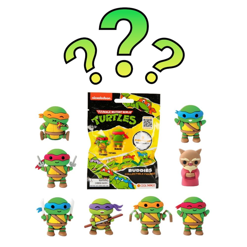 Figurina surpriza 3D, Cool Things, Teenage Mutant Ninja Turtles Buddies