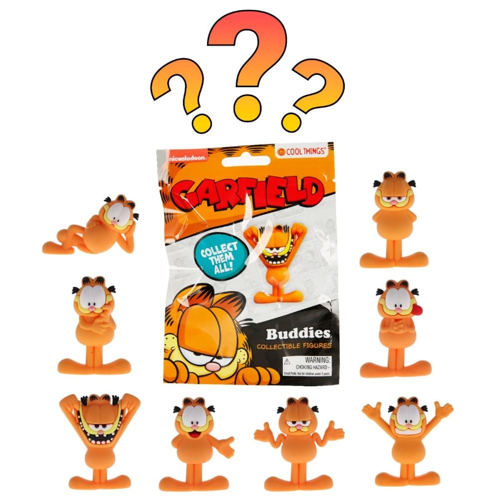 Figurina surpriza 3D, Cool Things, Garfield Buddies
