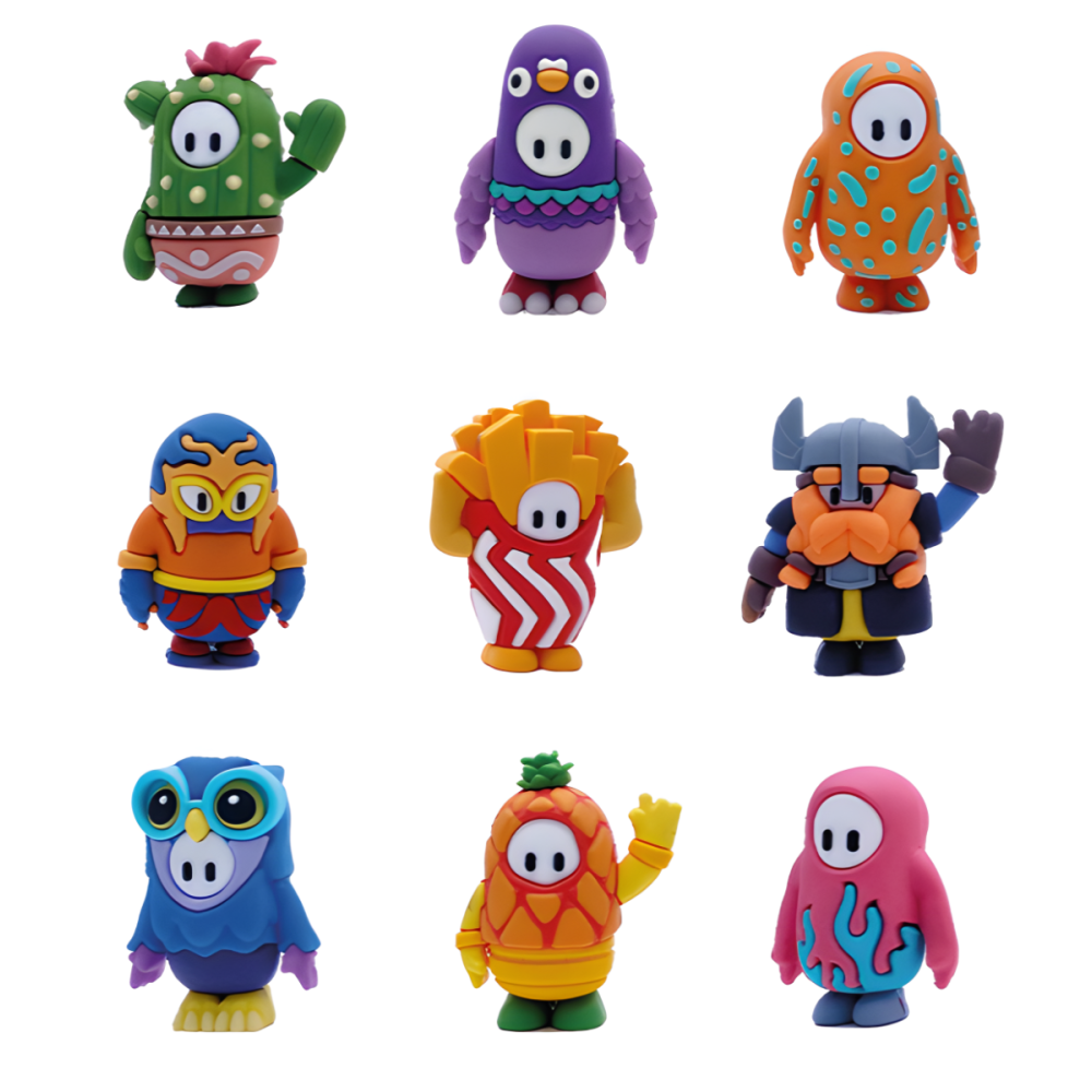 Figurina de colectie 3D, Cool Things, Fall Guys S1
