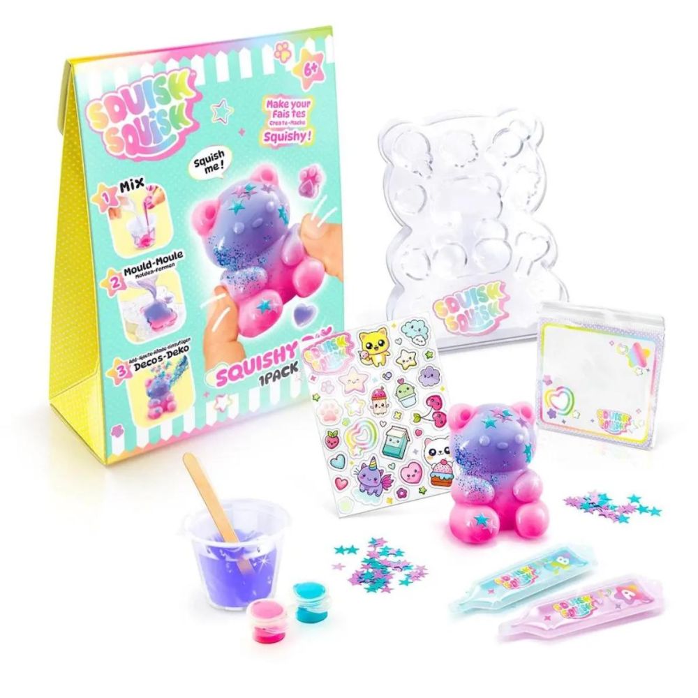 Set de creatie, Squish Squish, Diy Squishy