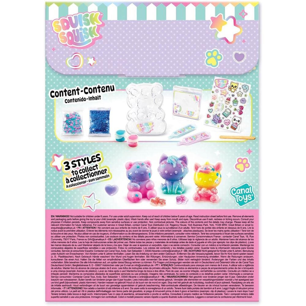 Set de creatie, Squish Squish, Diy Squishy