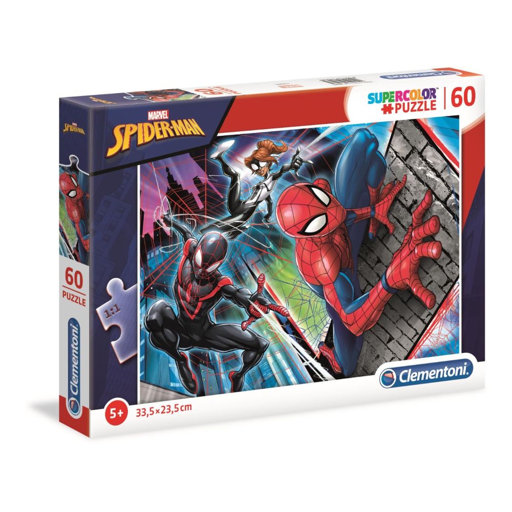 Puzzle Clementoni Spiderman, 60 piese