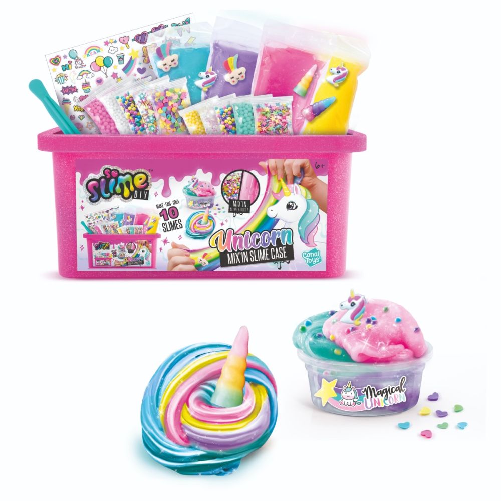 Set de joaca creativ, So Slime DIY, Unicorn Mix In Slime