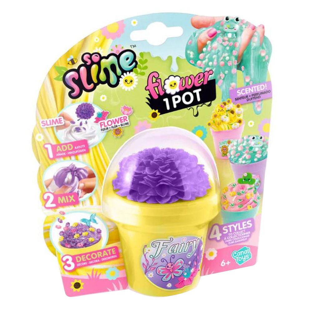 Set de creat slime, So Slime DIY, Flower 1 Pot