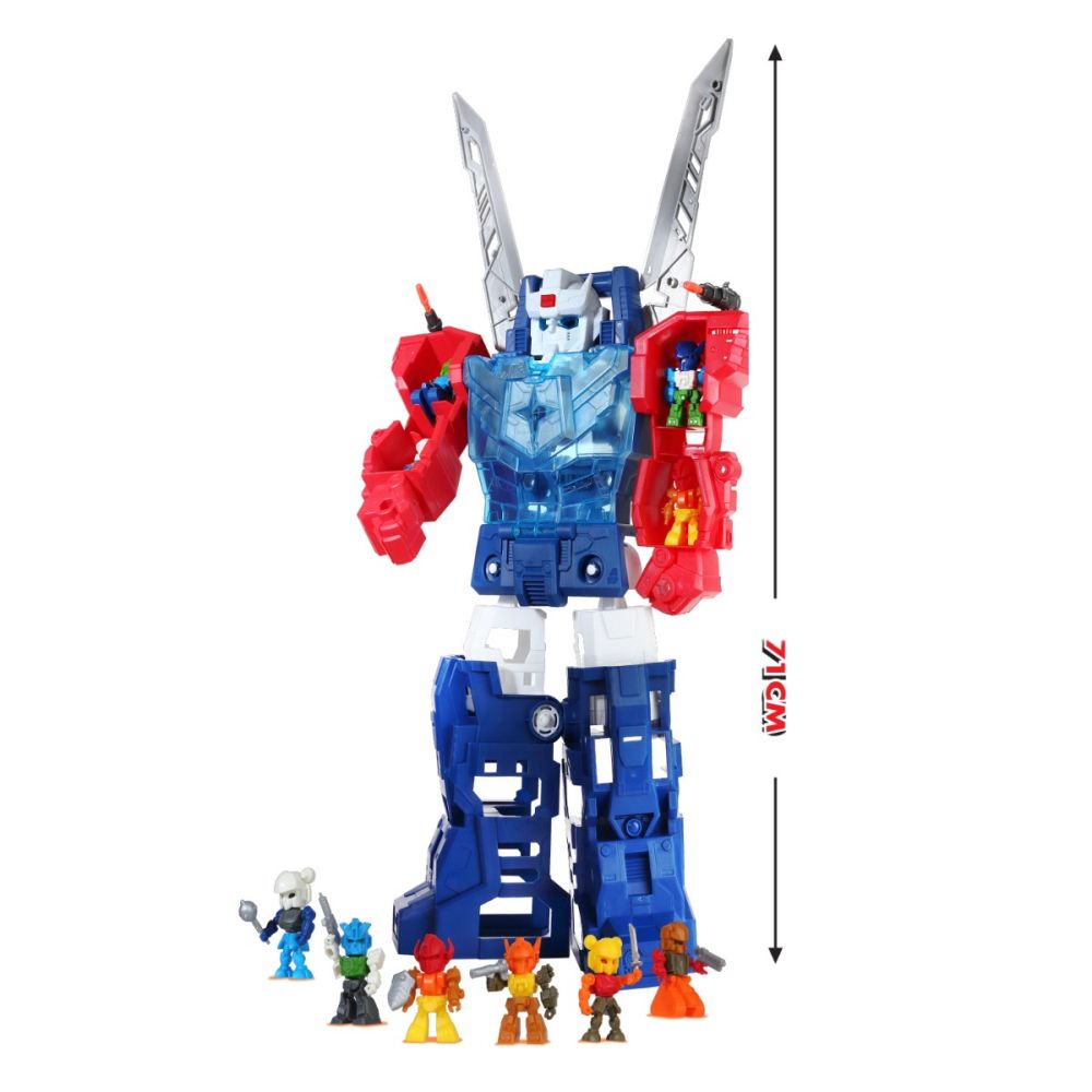 Robot transportator cu lumini si sunete, Exobot, Mega Morph