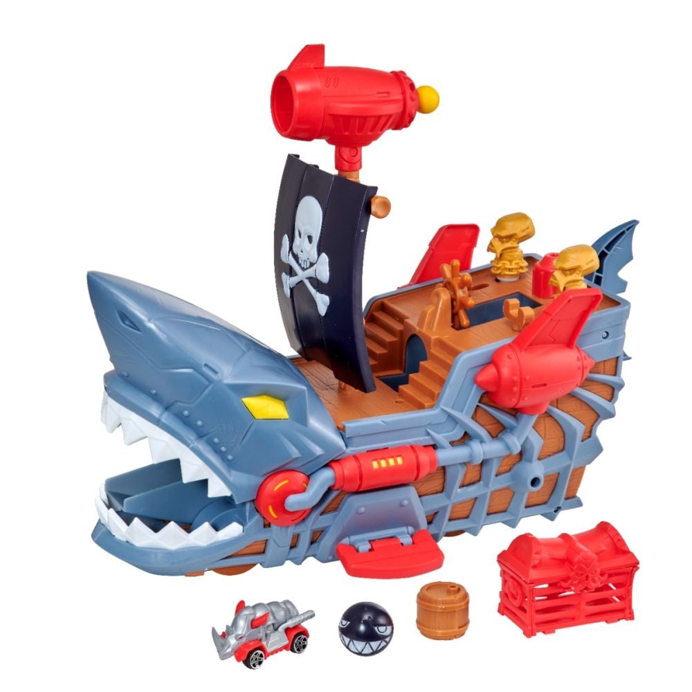 Set de joaca cu masina, Teamsterz, Nava Piratilor
