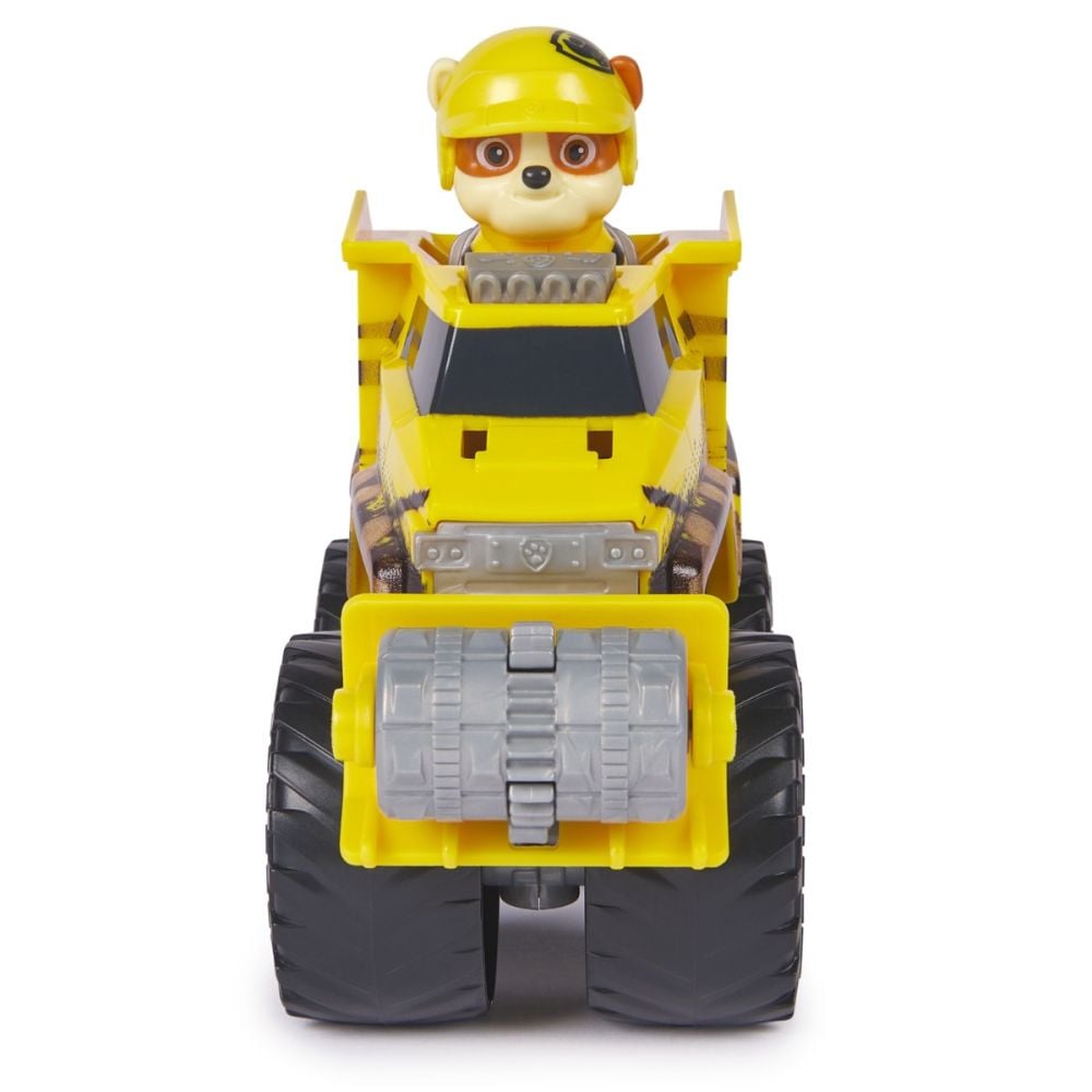 Masinuta cu figurina, Paw Patrol, Rescue Wheels Bulldozer, Rubble, 20145822