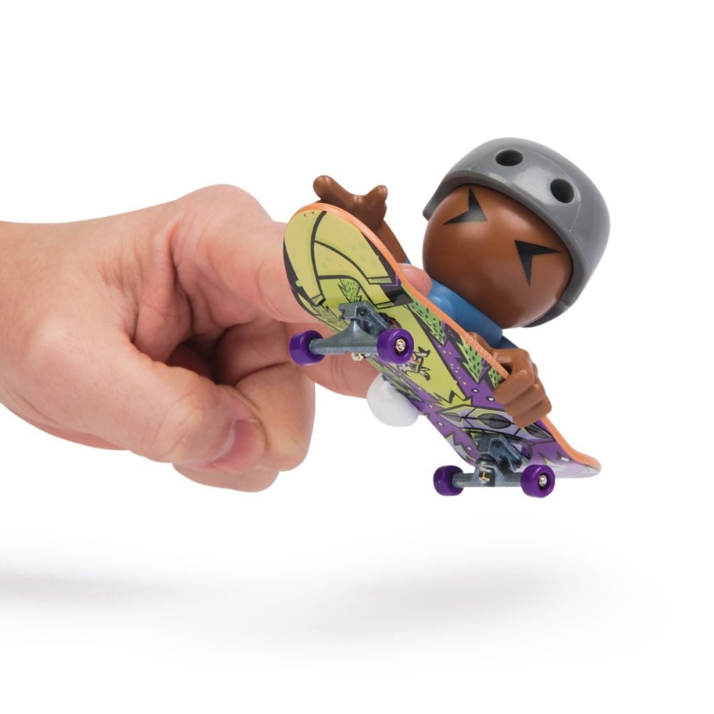 Set mini skateboard cu figurina, Tech Deck, 20148754