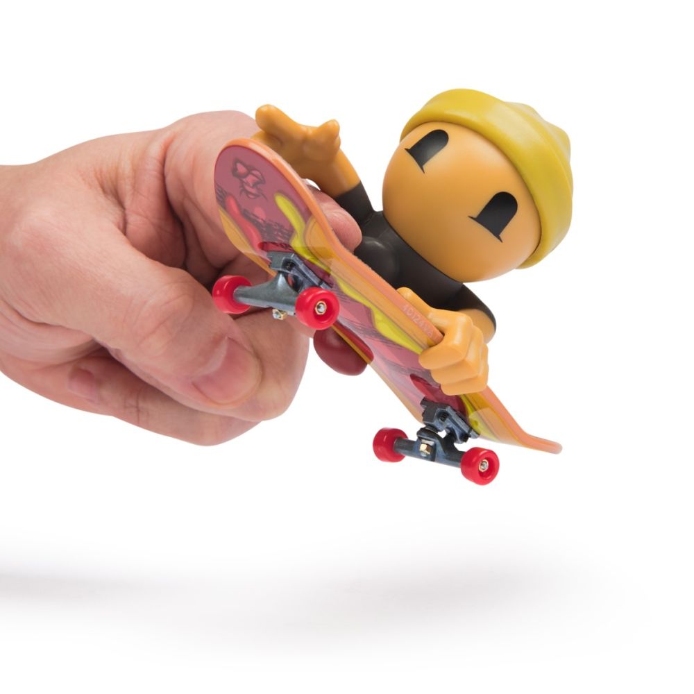 Set mini skateboard cu figurina, Tech Deck, SK8 Crew, 20148752