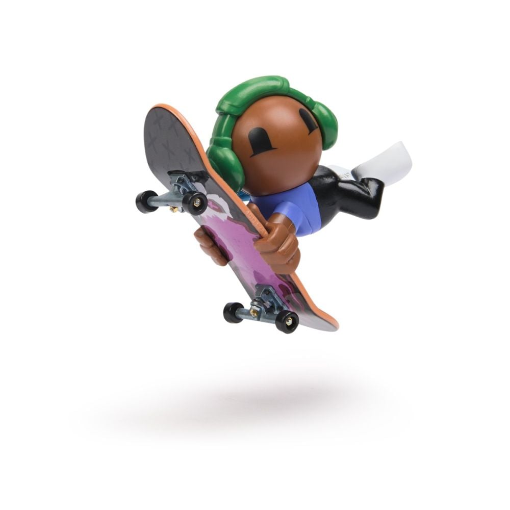 Set mini skateboard cu figurina, Tech Deck, SK8 Crew, 20149434