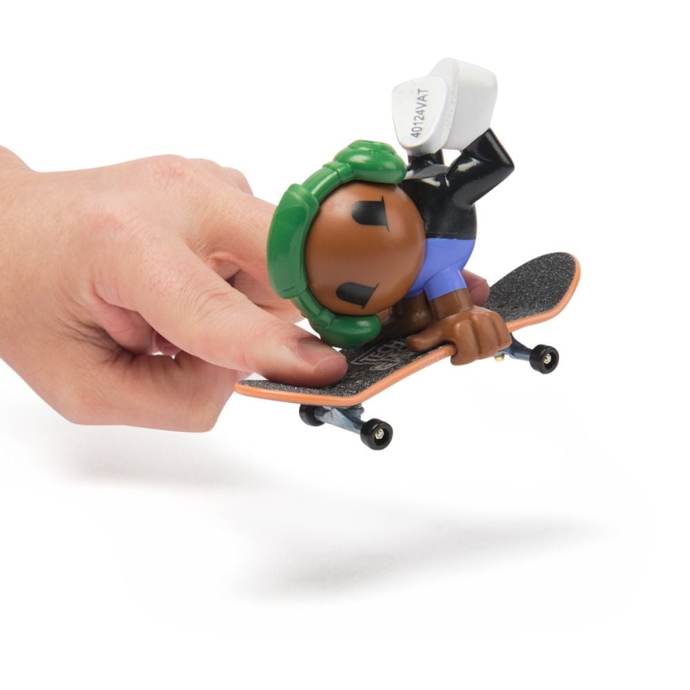Set mini skateboard cu figurina, Tech Deck, SK8 Crew, 20149434