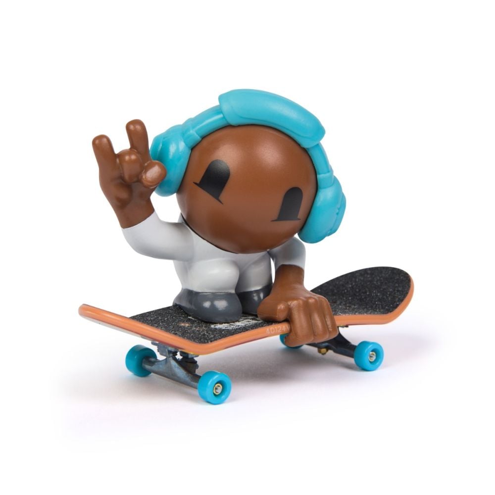 Set mini skateboard cu figurina, Tech Deck, SK8 Crew, 20149435