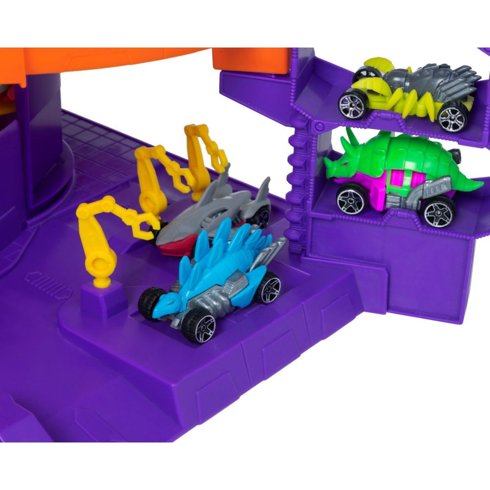 Set de joaca cu masinuta, Teamsterz Beast Machines, Cobra Carnage, 70 cm