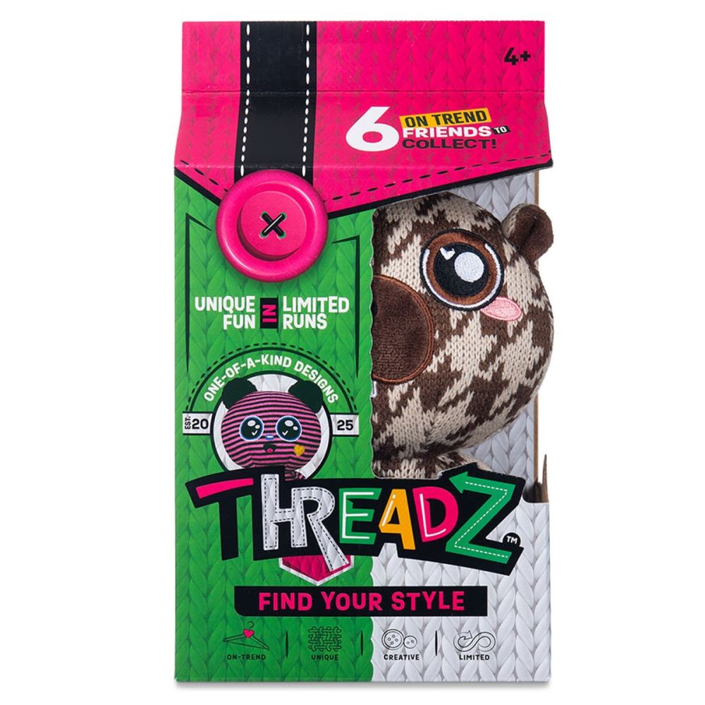 Jucarie de plus, Threadz, Find Your Style, Beaver
