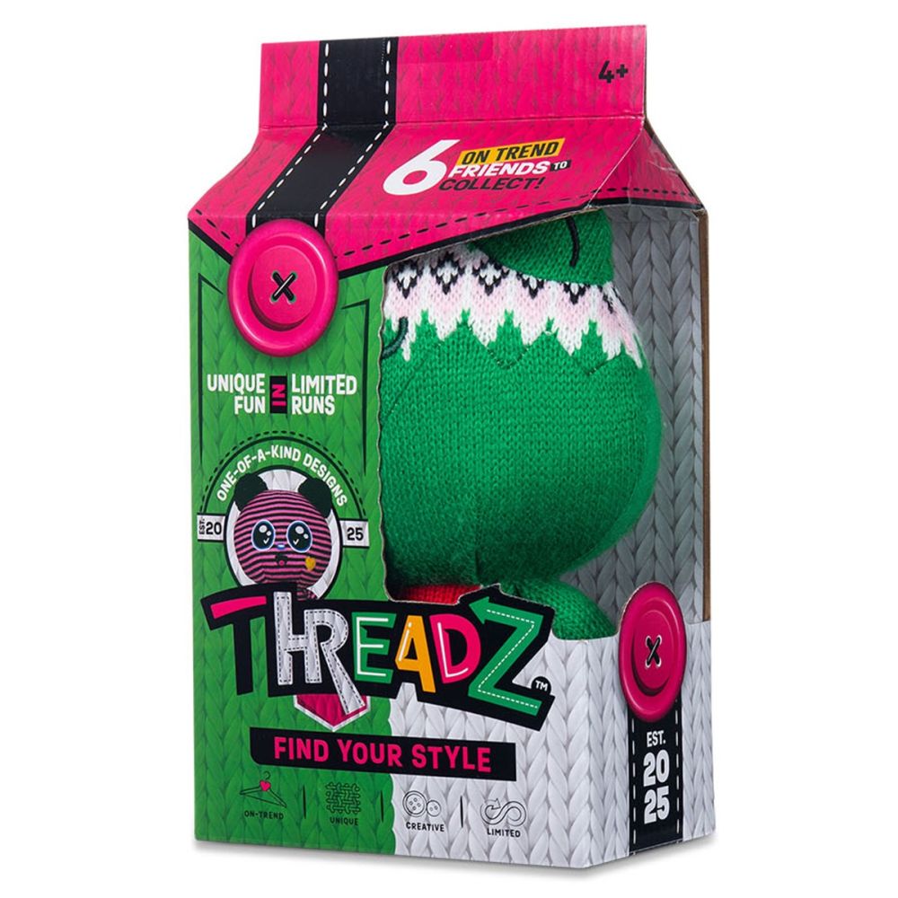 Jucarie de plus, Threadz, Find Your Style, Frog | Noriel