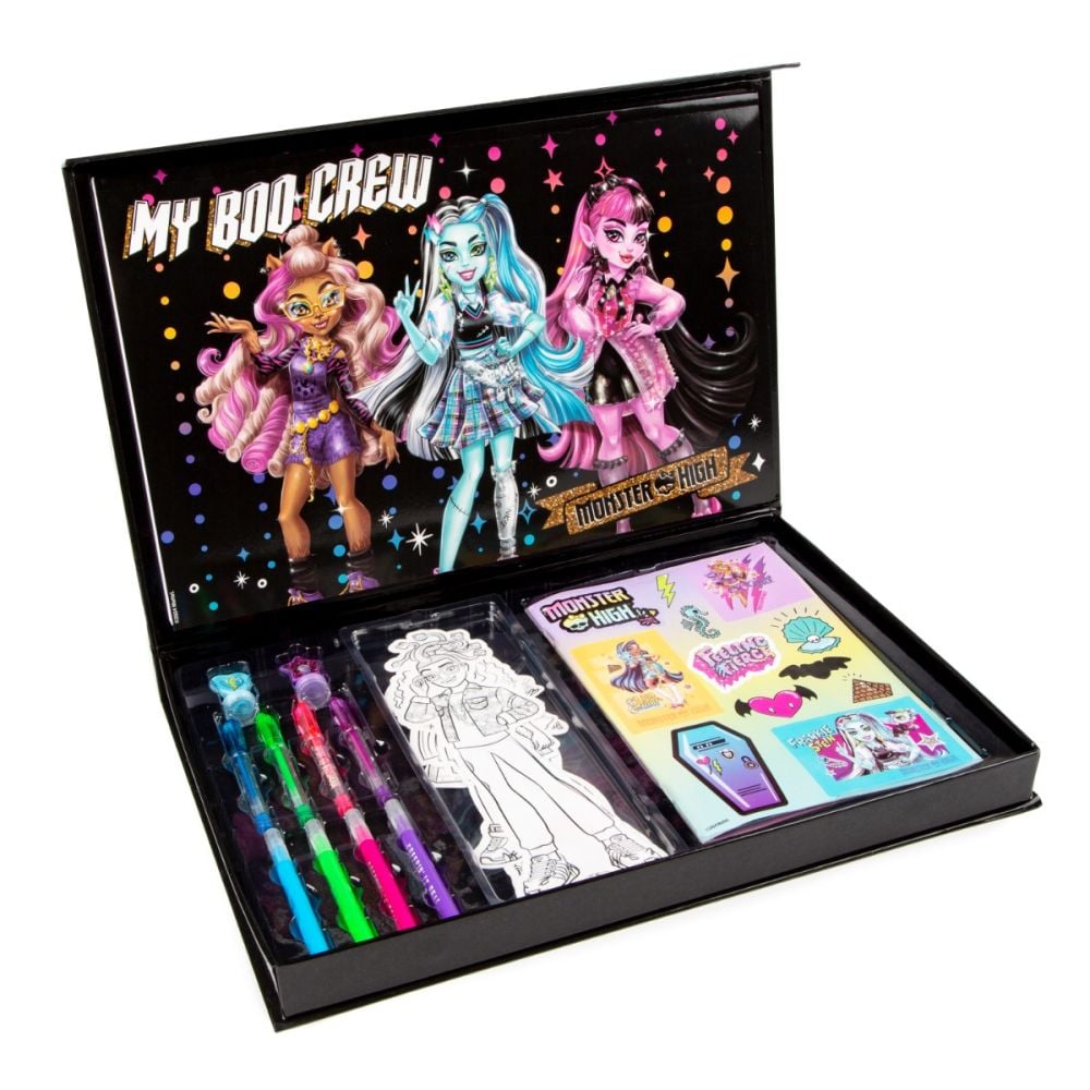 Set de colorat, Monster High, Fashion Designer