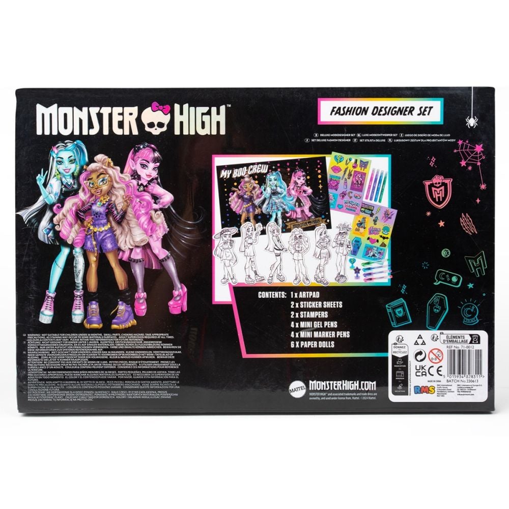 Set de colorat, Monster High, Fashion Designer