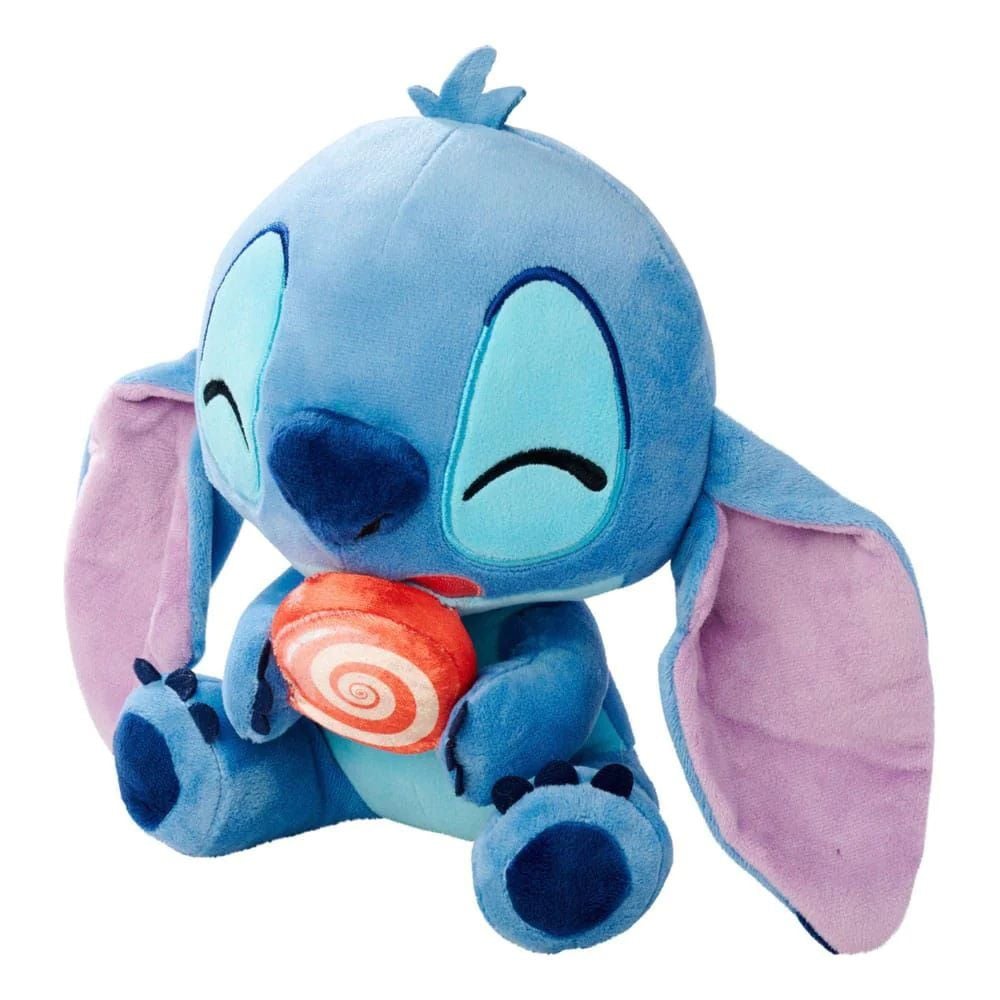 Jucarie de plus, Disney Stitch cu Lollipop, 25 cm