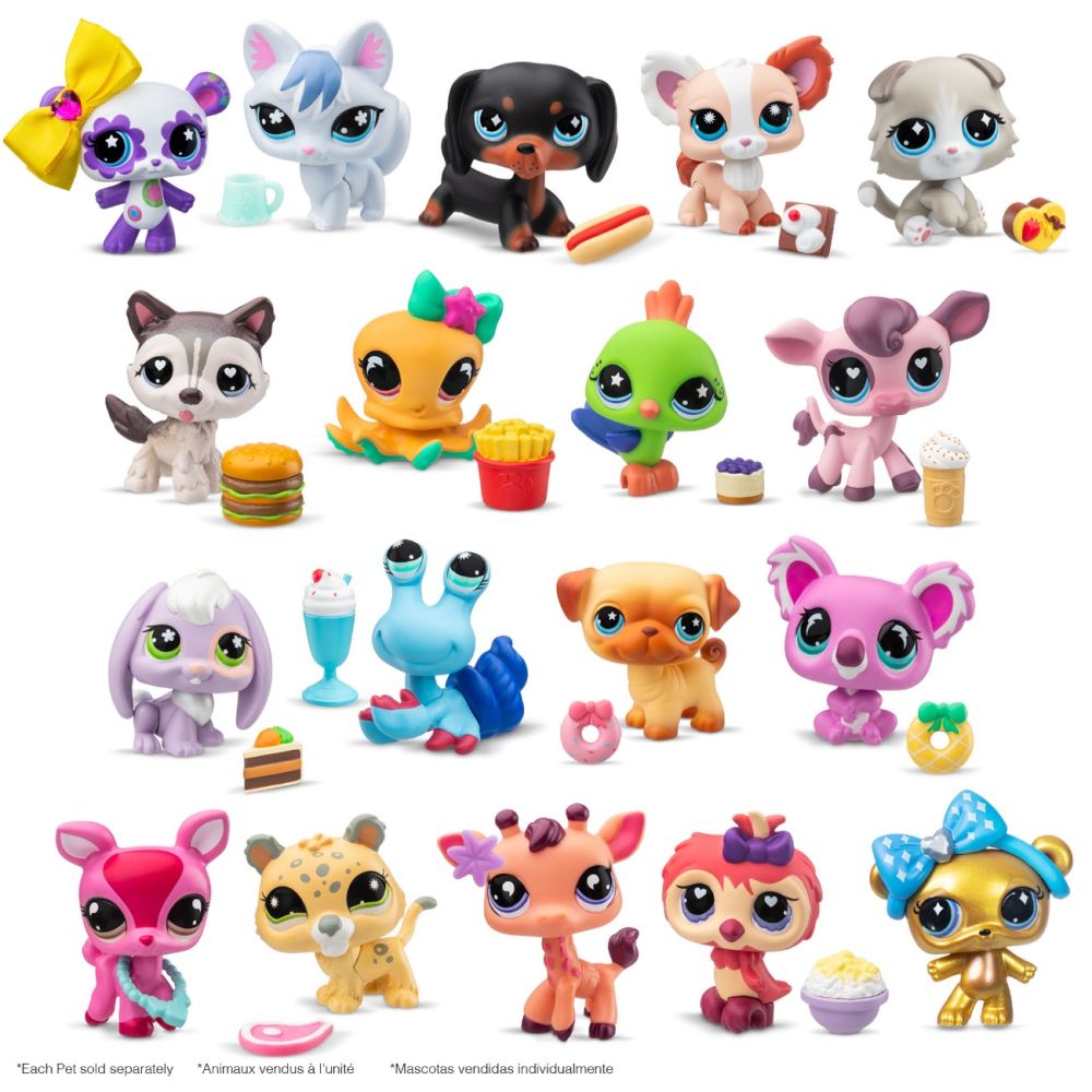 Set figurina cu accesoriu, Littlest Pet Shop, Pet Pals