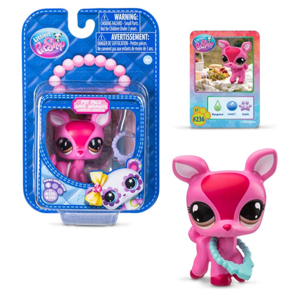 Set figurina cu accesoriu, Littlest Pet Shop, Pet Pals