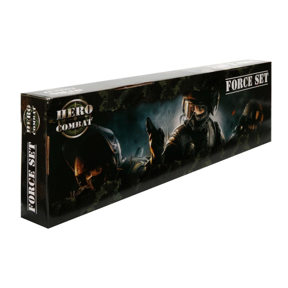 Mitraliera cu sunete, Hero Combat, maro inchis