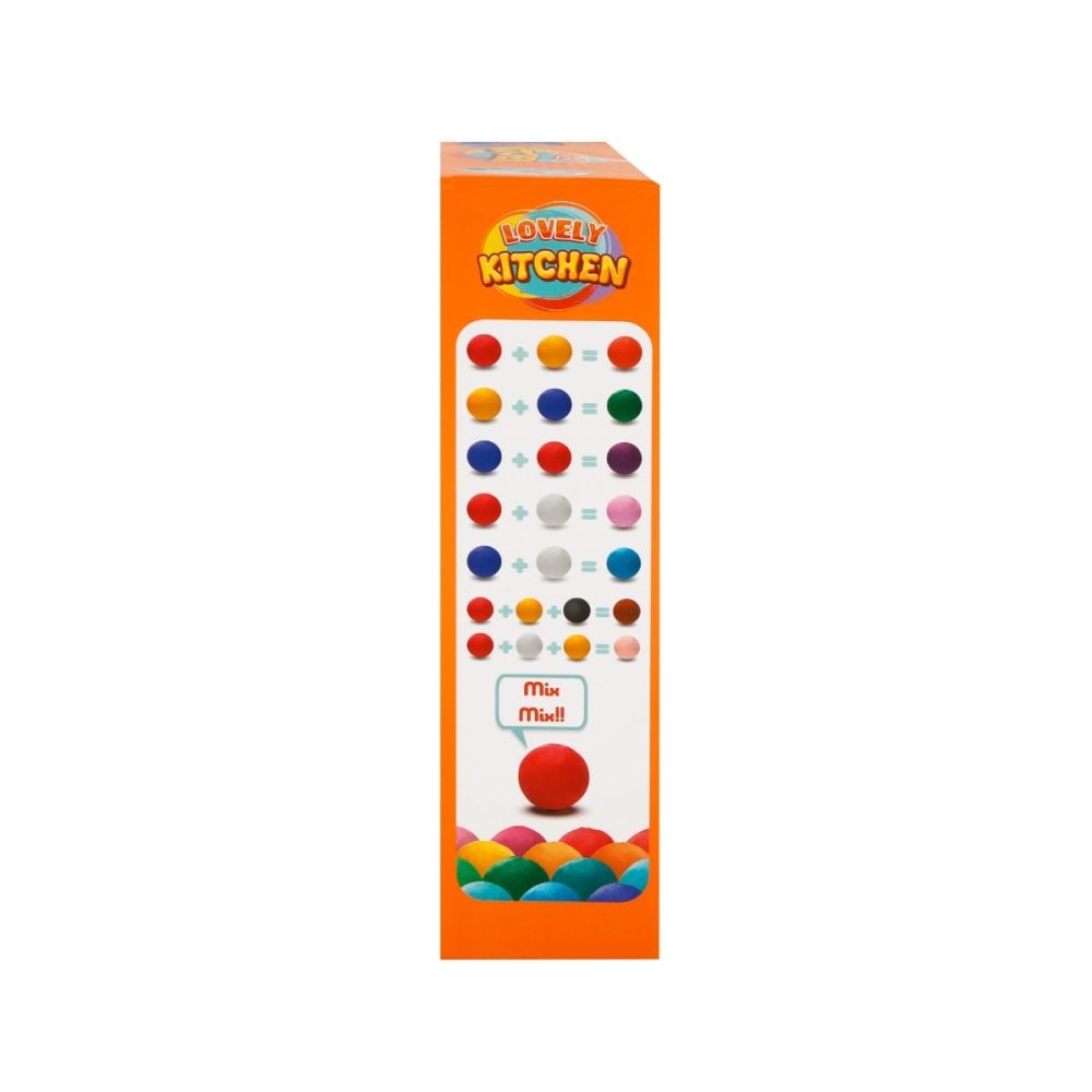 Set de modelare din plastilina, pentru bucatarie, Crafy, 10 piese, 200 g