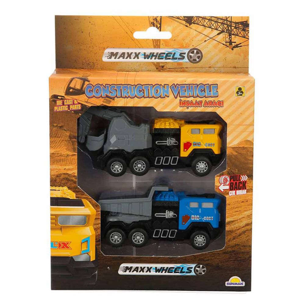Set 2 vehicule de constructie, Maxx Wheels