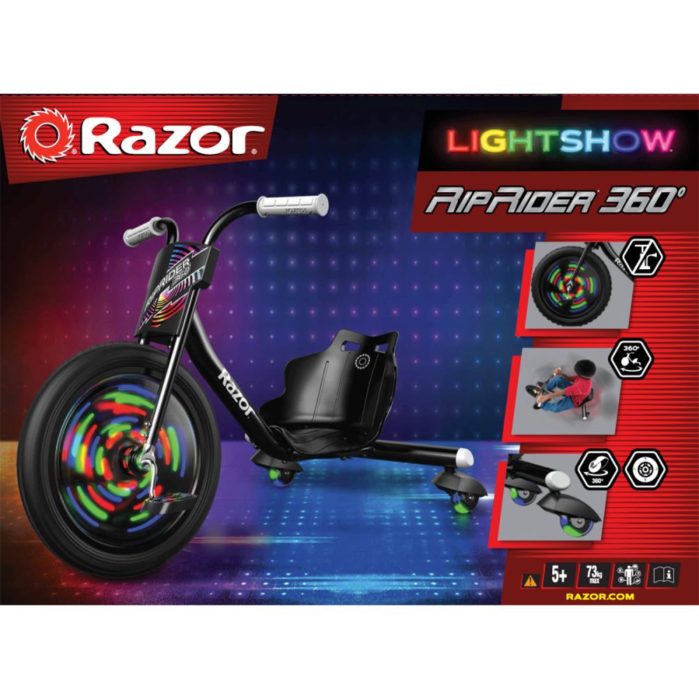Tricicleta Razor, Riprider 360 Lightshow | Noriel