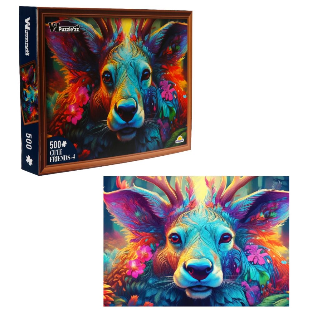 Puzzle Witty Puzzlezz, Cerb, 500 piese