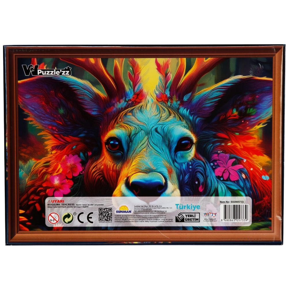 Puzzle Witty Puzzlezz, Cerb, 500 piese