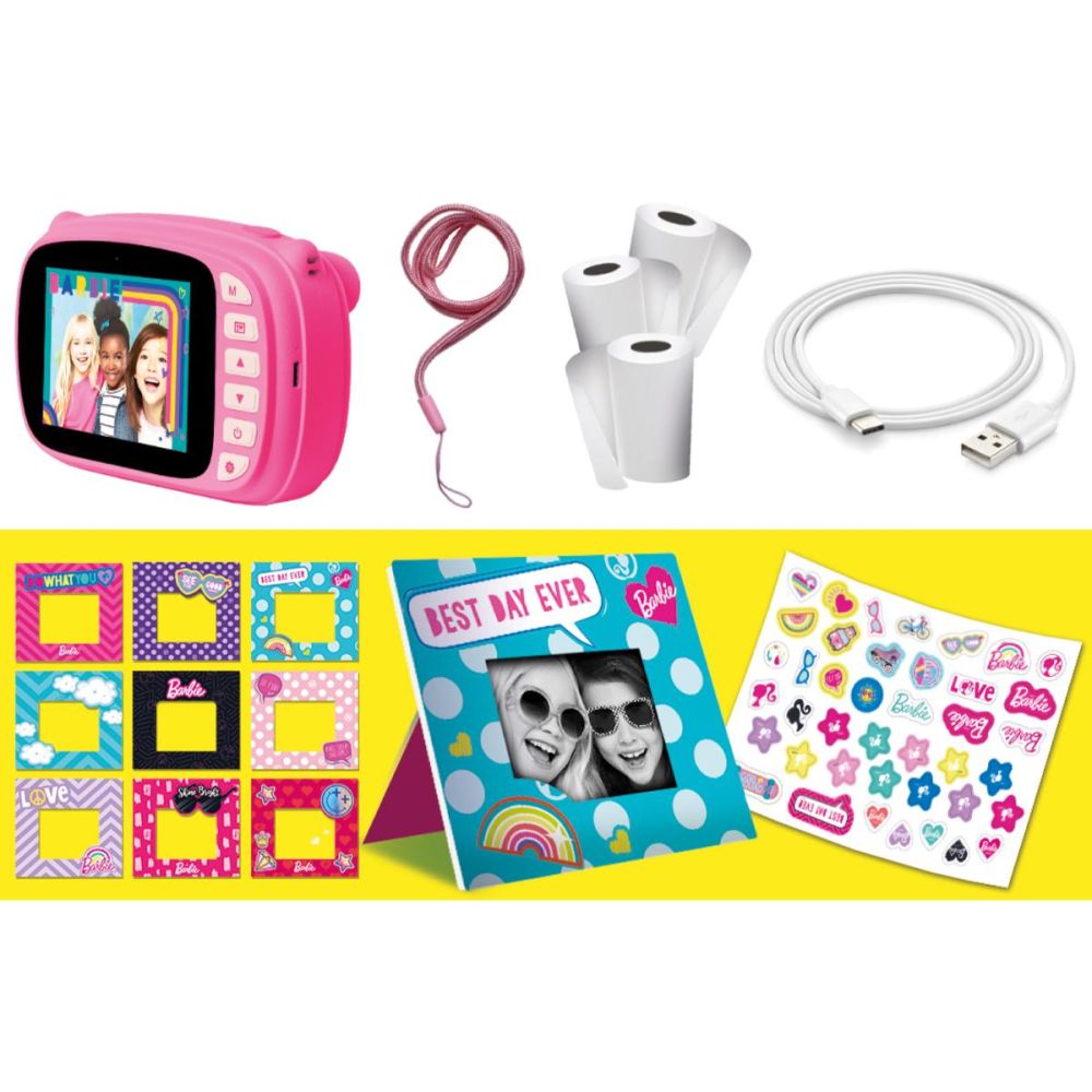 Camera foto instant, Lisciani, Barbie
