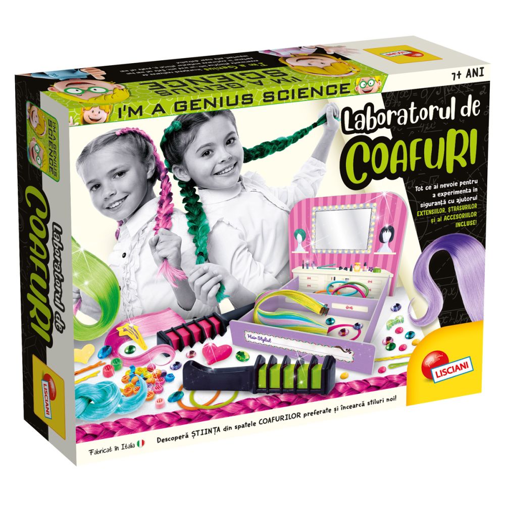 Set de joaca, Lisciani, Laboratorul de coafuri | Noriel