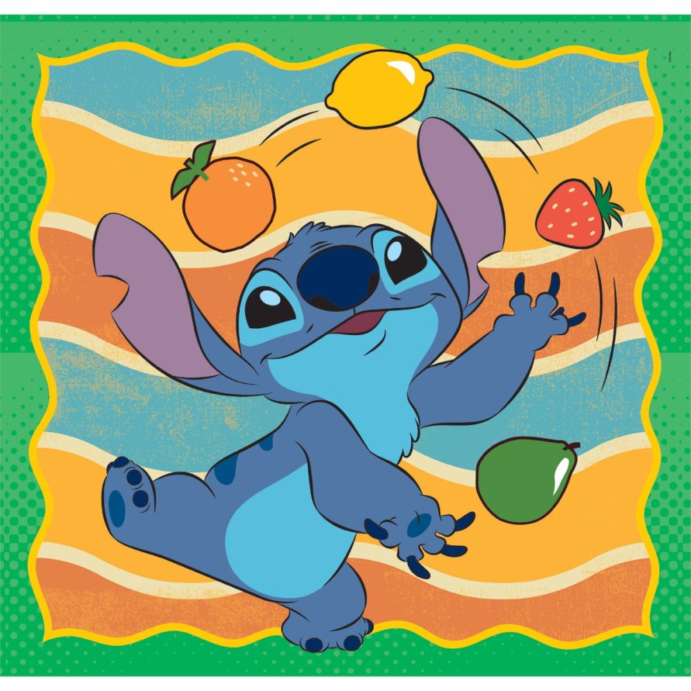 Puzzle Clementoni, Disney Stitch, 3 x 48 piese