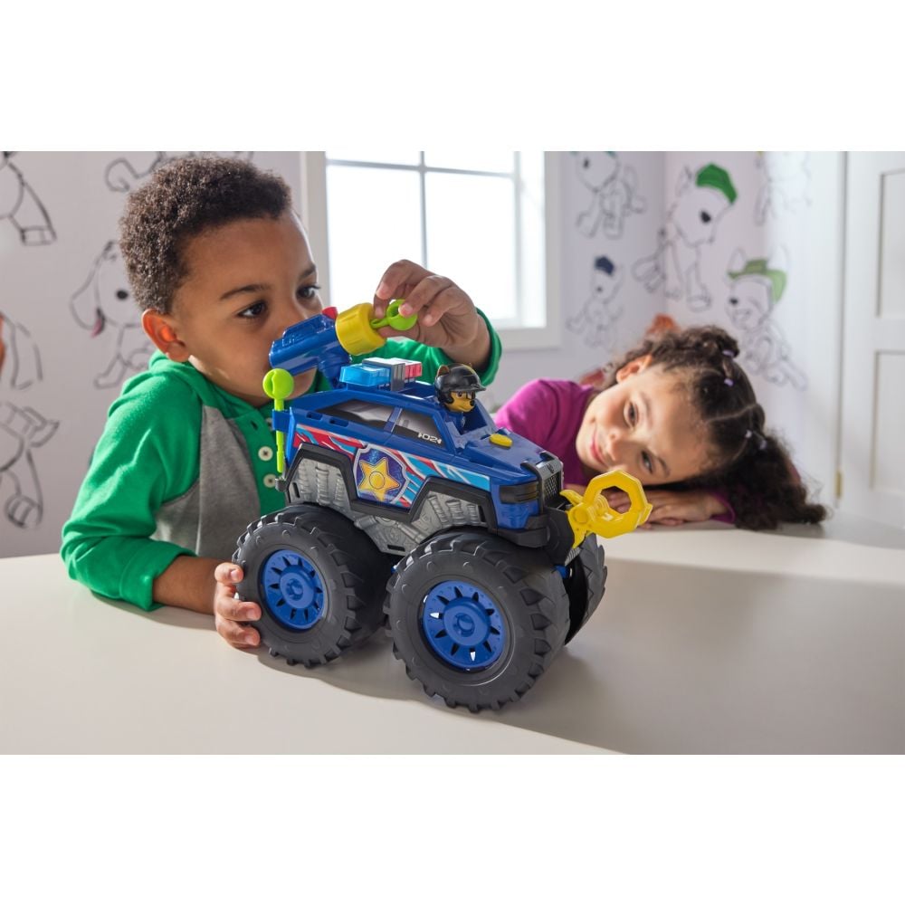 Masinuta de teren cu figurina, Paw Patrol, Chase, 6070096