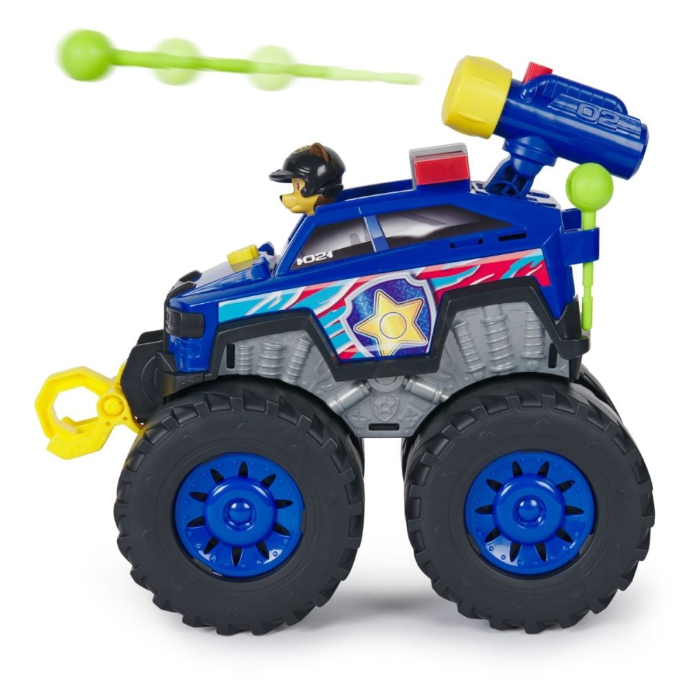 Masinuta de teren cu figurina, Paw Patrol, Chase, 6070096