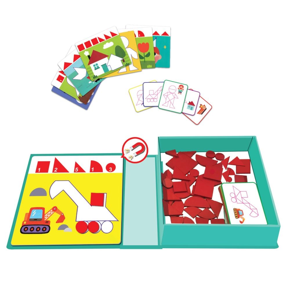 Joc educativ, Smile Games, Puzzle magnetic | Noriel