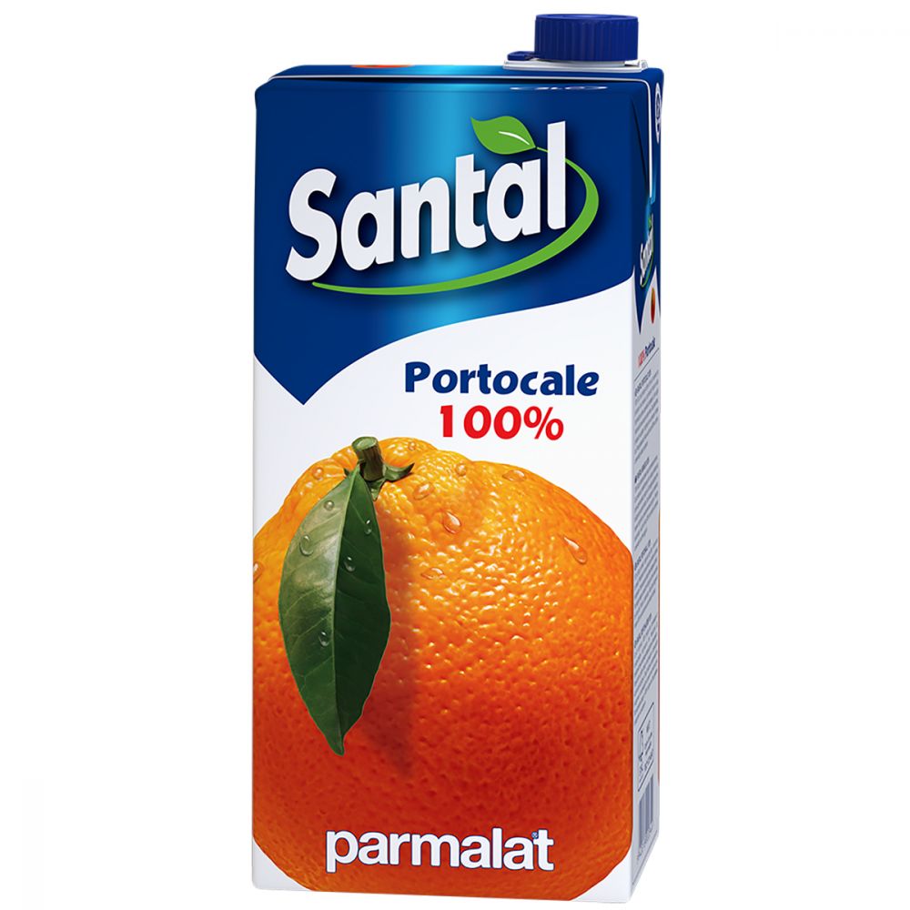 Suc natural de portocale Santal, 2 L