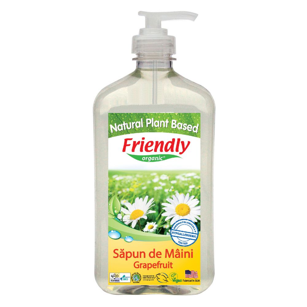 Sapun lichid fara miros Friendly Organic, 500 ml
