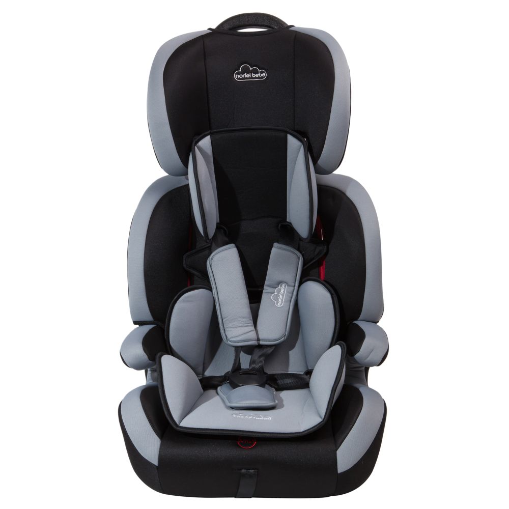 Scaun auto copii Noriel Bebe - Gri / Negru