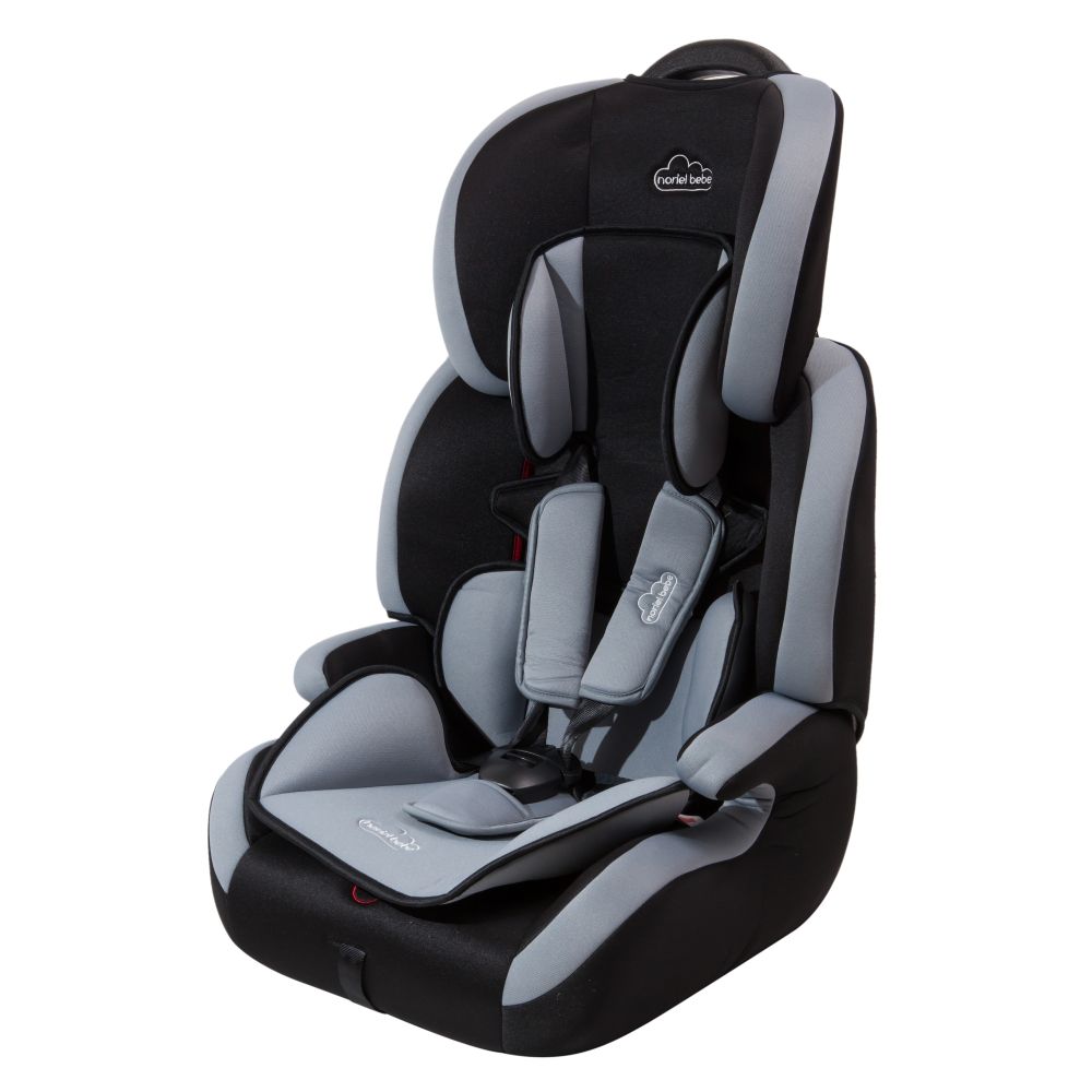 Scaun auto copii Noriel Bebe - Gri / Negru