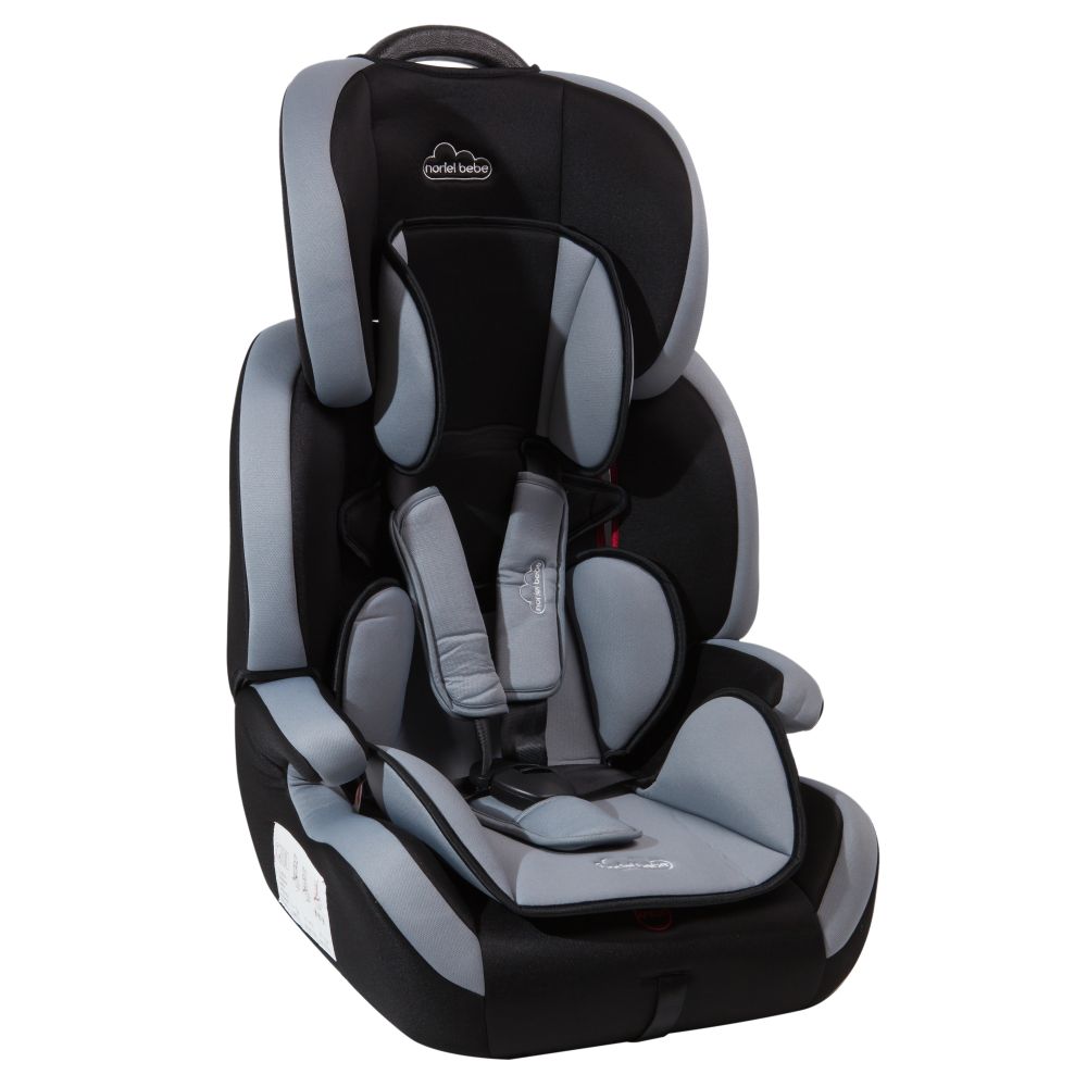 Scaun auto copii Noriel Bebe - Gri / Negru