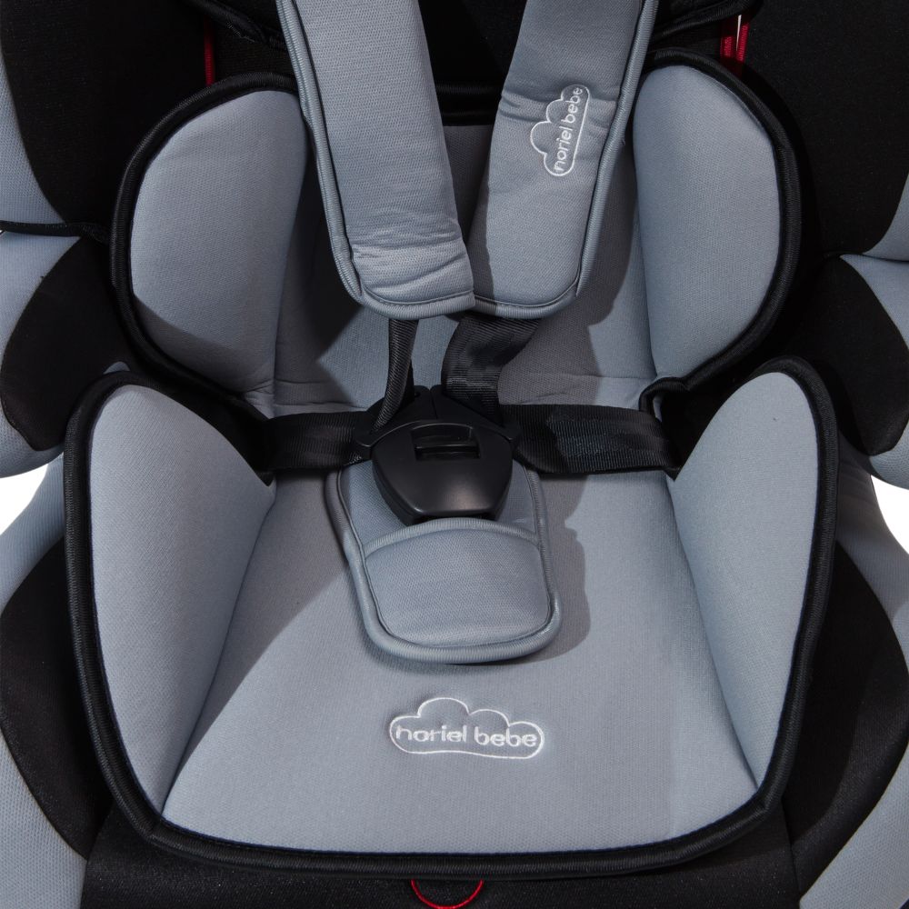 Scaun auto copii Noriel Bebe - Gri / Negru
