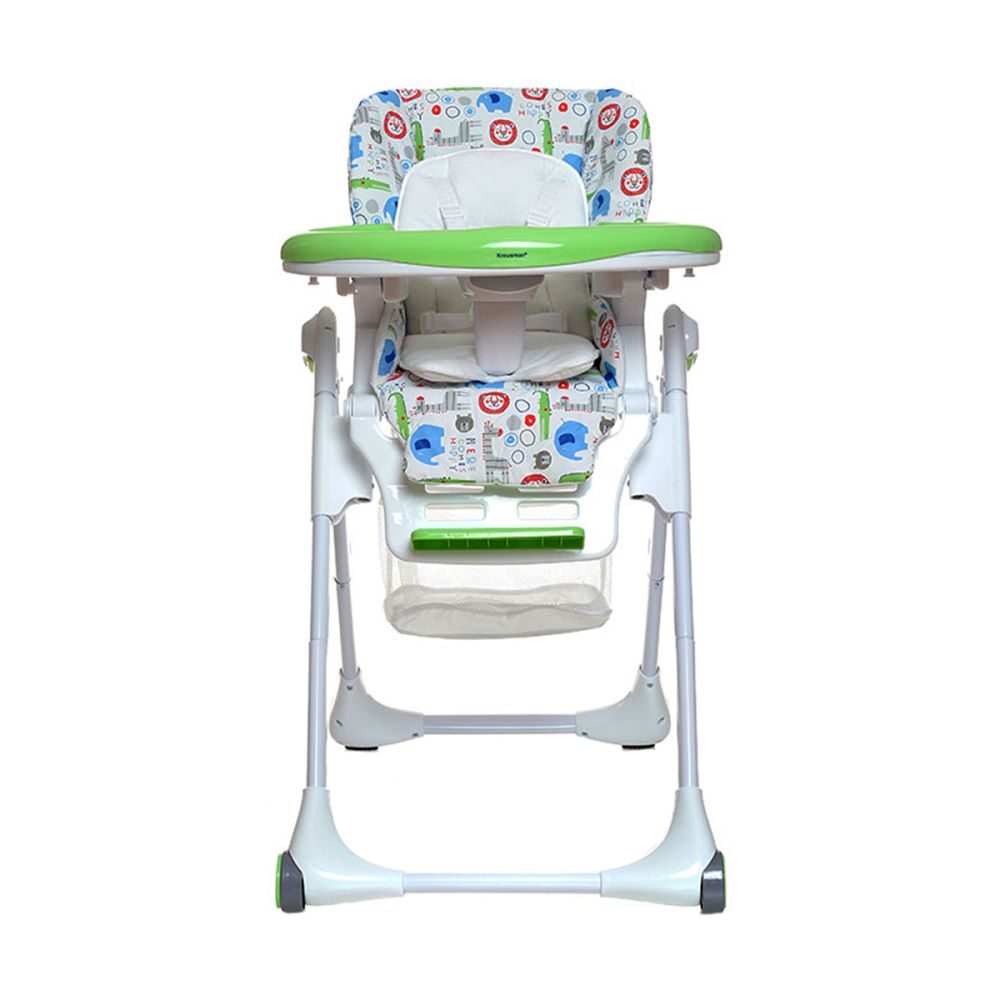 Scaun masa bebe KRAUSMAN Zoom Deluxe - Lion Green