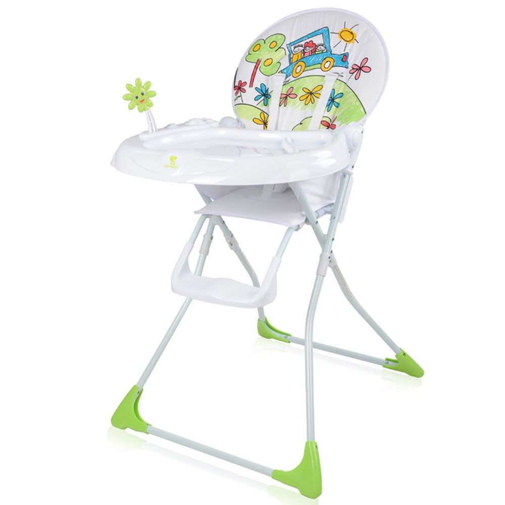 Scaun masa bebe Lorelli Classic Jolly - Green Car