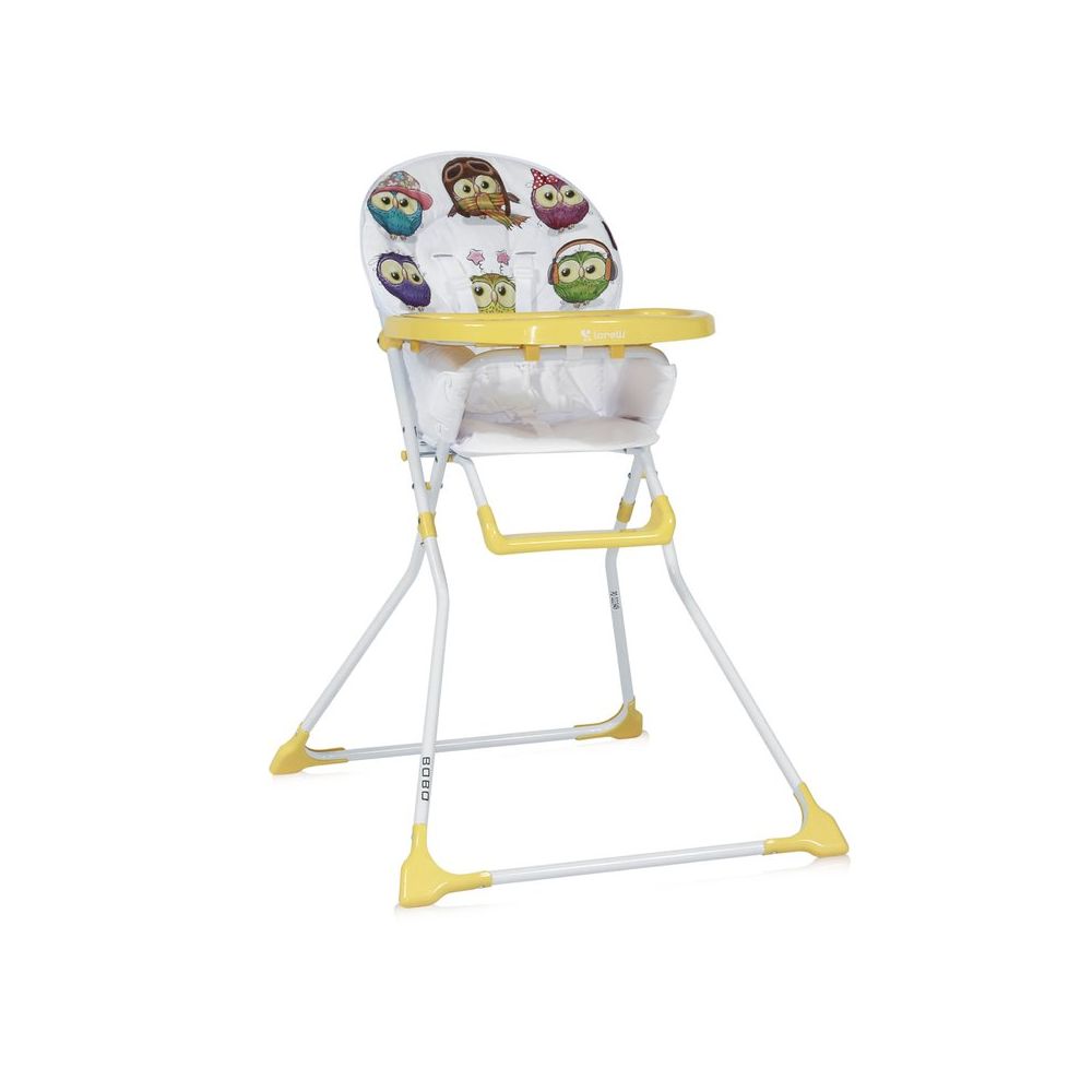 Scaun de masa Lorelli Bobo Fix Yellow Cute Owls