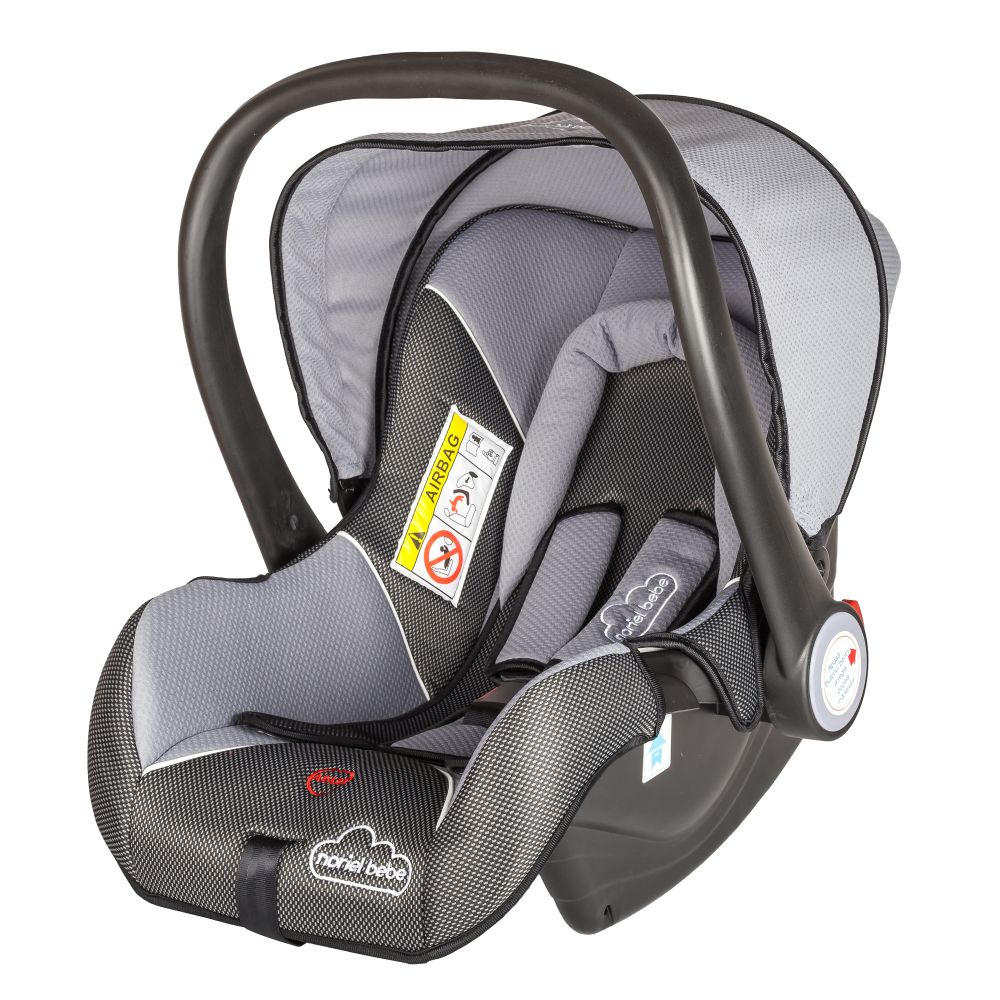 Scoica auto Noriel Bebe, Grupa 0+, 0-13 kg, gri