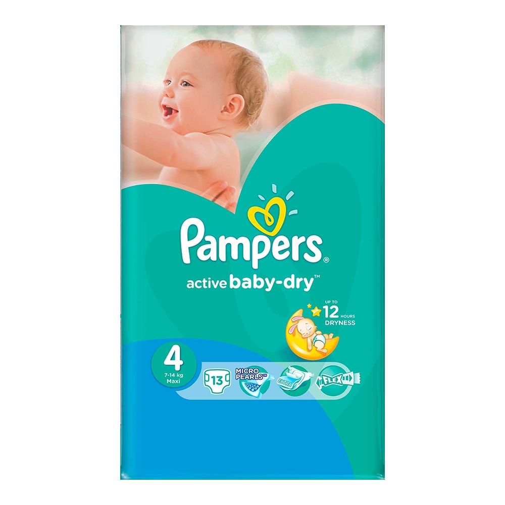 Scutece Pampers Active Baby 4 Maxi, 13 buc, 8 - 14 kg