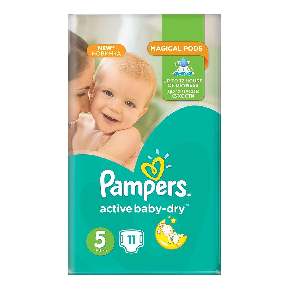 Scutece Pampers Active Baby 5 Junior, 11 buc, 11 - 18 kg