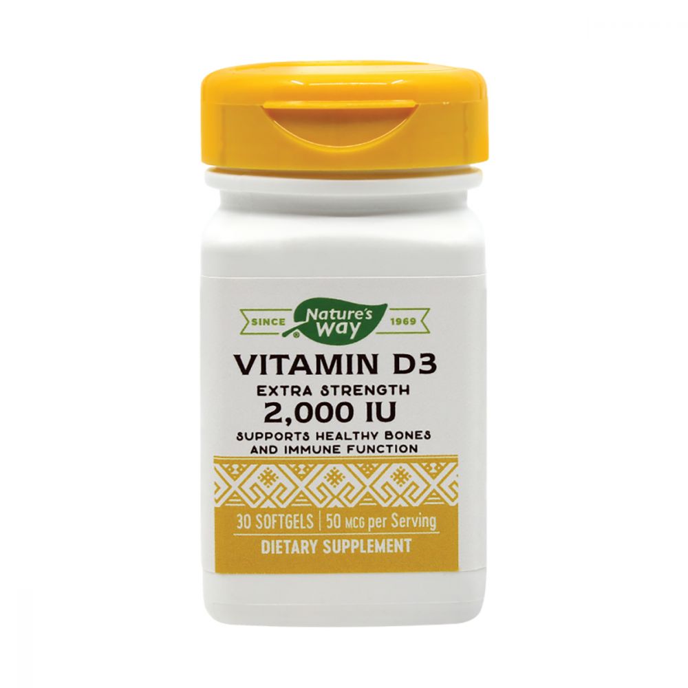 Vitamin D3 2000UI, adulti, 30 capsule moi, Secom